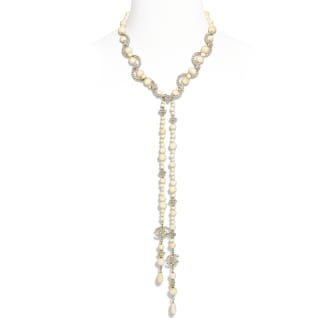 18K  Chanel Pearl Chain Necklace